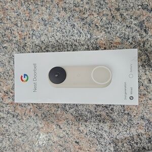 Google Nest Doorbell (wired) - Linen
